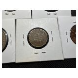 Five Older British Coins