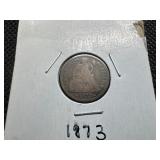 1873 Seated Liberty Dime