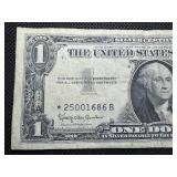 1957 B Star Note Silver Certificate