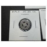 Five Tougher Find Transit Tokens