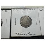 Five Tougher Find Transit Tokens