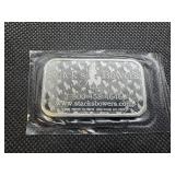2023 Stacks and Bowers 1 oz Silver Bar