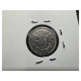 1865 Three Cent Silver Type 3