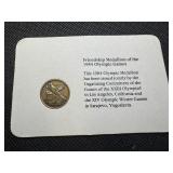 1984 Friendship Medallion of the Olympic Games