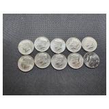 10 AU 2023 D Kennedy Half Dollars