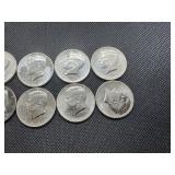 10 AU 2023 D Kennedy Half Dollars