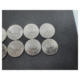 10 AU 2023 D Kennedy Half Dollars