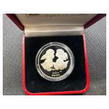 1999 Gibraltar Cherub 1 oz Silver Round in Display Case