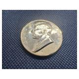 Gold Plated JFK Inaugurated President 1961 Coin