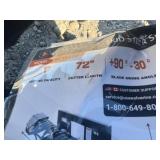 Skid Steer Sickle Bar Mower WOLVERINE 2025 Unused SBM-12-72W