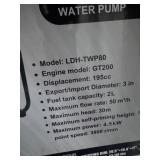 Water Pump LandHonor 2025 Unused LDH-TWP80