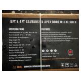 METAL SHED landhonor 2025 Unused LDH-MS0808