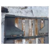 ECOTRIC 3/8" Thick Quick Tach Cut Out Mount Plate WOLVERINE 2025 Unused QMP1-16-10T