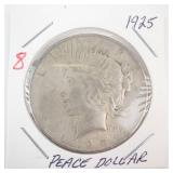 1925 Peace Dollar