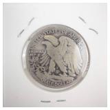 1917-S Walking Half Dollar (reverse mint mark)