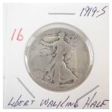1919-S walking Half Dollar