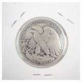 1939-D Walking Half Dollar
