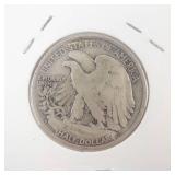 1942-S Walking Half Dollar