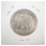 1942-D Walking Half Dollar