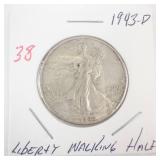 1943-D Walking Half Dollar