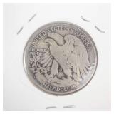 1945-S Walking Half Dollar