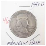 1949-D Franklin Half Dollar