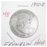 1950-D Franklin Half Dollar