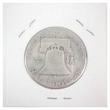 1953-S Franklin Half Dollar