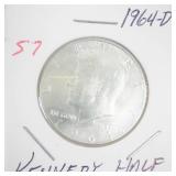 1964-D Kennedy Half Dollar
