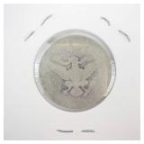 1909-D Barber Quarter