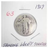 1929 Standing Liberty Quarter