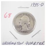 1935-D Washington Quarter