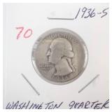 1936-S Washington Quarter