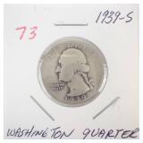 1939-S Washington Quarter