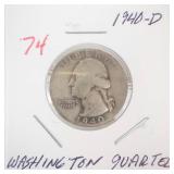 1940-D Washington Quarter
