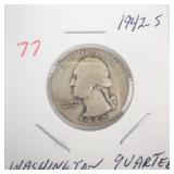 1942-S Washington Quarter