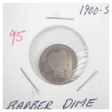 1900-S Barber Dime