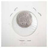 1901 Barber Dime (bent)