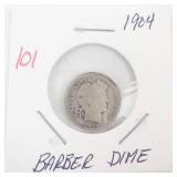 1904 Barber Dime