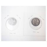 1936, 1936-D Mercury Dimes