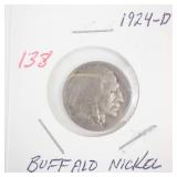 1924-D Buffalo Nickel