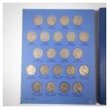 1 set of 65 Jefferson nickels including all silver nickels: 1938 thru 1961