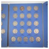 1 set of 65 Jefferson nickels including all silver nickels: 1938 thru 1961