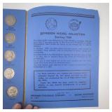 1 set of 65 Jefferson nickels including all silver nickels: 1938 thru 1961