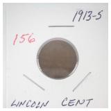 1913-S Lincoln Cent