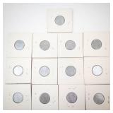 13) 1943 Steel war cents