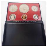 1973 6 piece proof set, no box