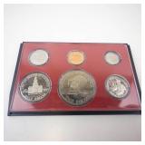 1975 6 piece proof set, no box