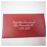 3 piece 40% silver Bicentennial Uncirculated set in original packaging