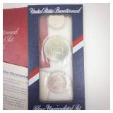 3 piece 40% silver Bicentennial Uncirculated set in original packaging